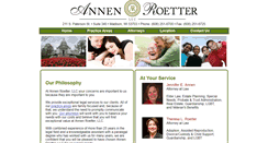 Desktop Screenshot of annenroetter.com